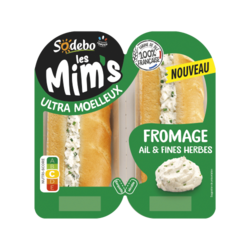 Les Mim's Fromage Ail & Fines herbes
