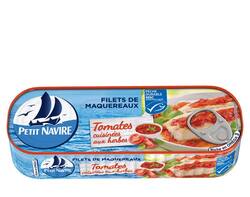Filets de Maquereaux Tomates cuisinées aux herbes