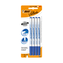 BIC® Velleda® Whiteboard Markers Assorted - Pack of 4