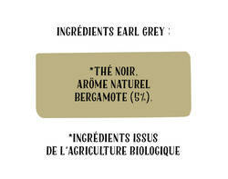 Ingrédients Thé Earl Grey