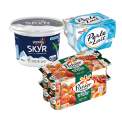 Les produits Yoplait