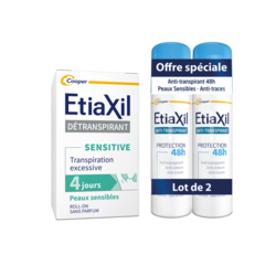 Etiaxil Anti-transpirant Protection 48h Aérosol 150ml Lot 2
