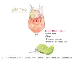 Lillet Rosé Tonic
