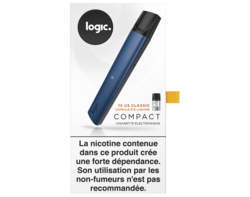 Kit Bleu (1 ecig + 1 pod US Classic 12 mg)