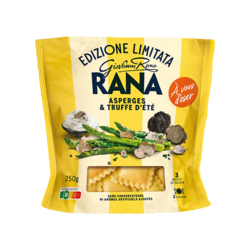 Ravioli Asperges et Truffe d'été
