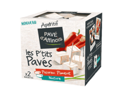 P'tits Pavés d'Affinois Poivron Piment