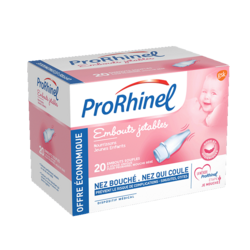 PRORHINEL Embouts jetables souples x 20