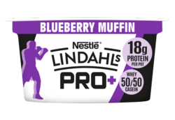 Lindahls Pro+ Kvarg Blueberry Muffin High Protein Yogurt 150g