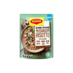 Mushroom Risotto with Chicken