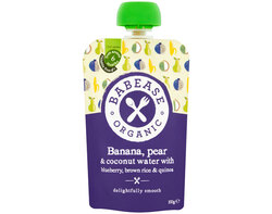 Banana, Pear & Coconut Water 100g
