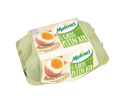 6 Gros Œufs Plein Air MATINES