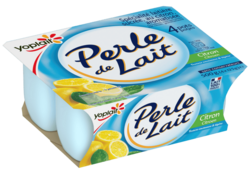 Perle de Lait Citron x4