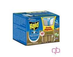 Raid® Diffuseur électrique liquide Advanced 40 nuits