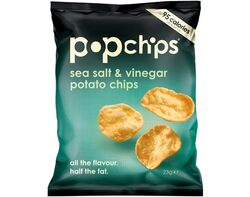 sea salt & vinegar potato chips