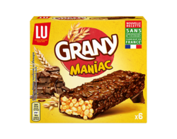 GRANY Maniac Chocolat et Céréales x6