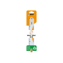 BIC® Ruler 20 cm