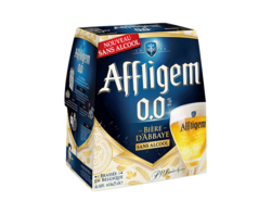 Affligem 0.0 bière abbaye sans alcool 6x25cl