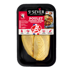 Filets avec peau de poulet fermier Label Rouge x2