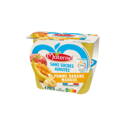 Pomme Banane Mangue 4x100g