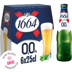1664 Blonde Sans Alcool 0.0° - 6x25cl