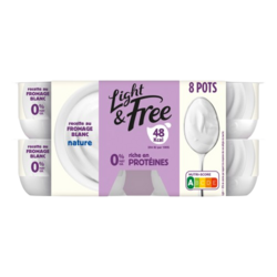 Recette au Fromage Blanc Nature x8