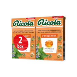 Duopack Orange-Menthe 2*50 g