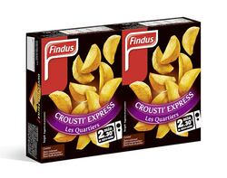Crousti Express Quartiers 180g