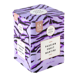 Passion Fruit Martini 4 x 250ml