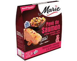 Pavé de saumon & ratatouille cuisinée à la provençale