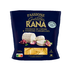 Ravioli Fromage De Chèvre & Oignons Caramélisés
