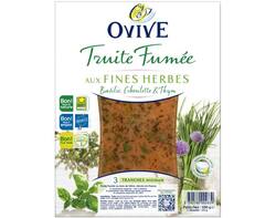 Truite Fumée aux Fines Herbes 3 tranches mini