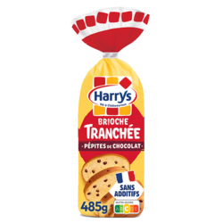 Brioche Tranchée Pépites de Chocolat 485g