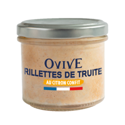 Rillettes de truite citron confit 90g