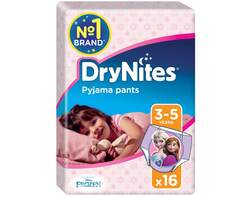 DRYNITES® fille 3-5 ans (16-23kg) 
