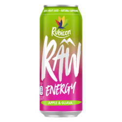 Rubicon Raw Energy Apple and Guava 500ml