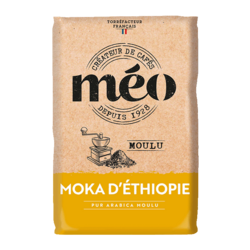 Méo Moka d'Ethiopie Moulu 500g