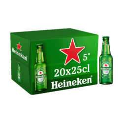 Heineken bière blonde 20x25cl 5°