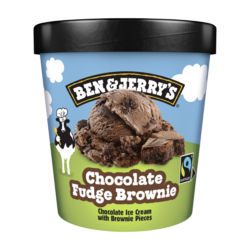 Ben and Jerry's Chocolate fudge brownie 465ml