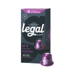 Cafés Legal – capsules compatibles Nespresso