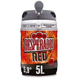 Desperados Red Bière aromatisée 5L 5.9°
