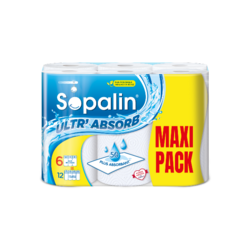 Sopalin Ultr'Absorb 6 maxi rouleaux
