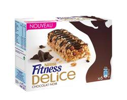 Barres Fitness® Delice Chocolat Noir