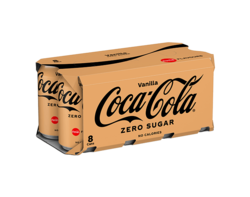 Coca Cola Zero Vanilla 8x330ml