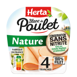 Blanc De Poulet Nature - 4T - 140g