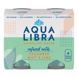 Aqua Libra Cucumber, Mint & Lime