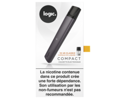 Kit Noir (1 ecig + 1 pod US Classic 12 mg)