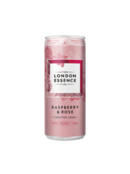 Raspberry & Rose Crafted Soda