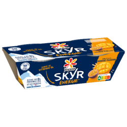 Yoplait Skyr Energie Mangue Passion 140g x2
