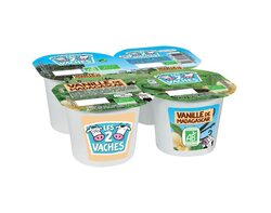 Yaourts brassés bio Les 2 Vaches