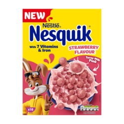 Nestlé Nesquik Strawberry Cereal